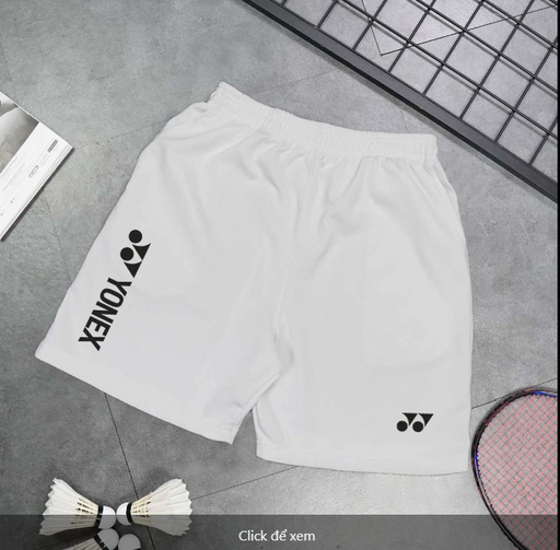 Quần Cầu Lông Yonex Nam Trắng - Mã 038