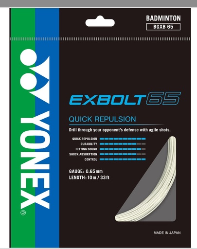 Dây Cước Căng Vợt Yonex BG EXBOLT 65