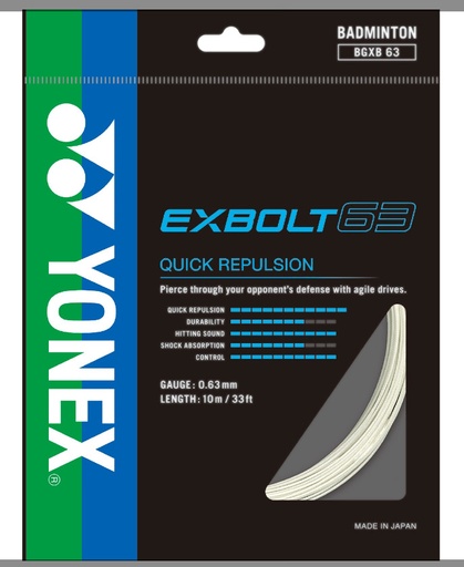 Dây Cước Căng Vợt Yonex BG EXBOLT 63